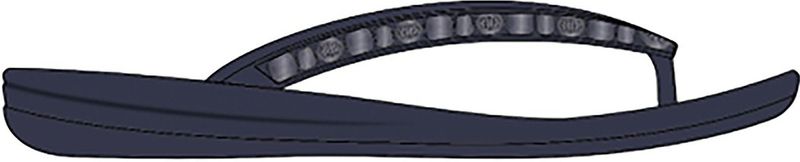 FitFlop - iQushion Multi-Crystal - Flip-Flops - All Black - Ergonomisch