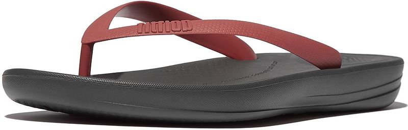 Fitflop - IQUSHION - Flip-flops - Baksteen Rood - Ergonomisch Ontwerp