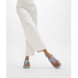 FitFlop - Lulu Shimmerlux - Slippers - Quiet Blue - Shimmerlux Immitatieleer