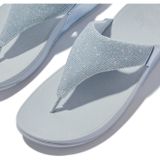 FitFlop - Lulu Shimmerlux - Slippers - Quiet Blue - Shimmerlux Immitatieleer