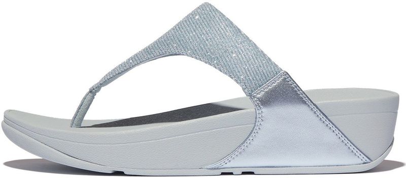 FitFlop - Lulu Shimmerlux - Slippers - Quiet Blue - Shimmerlux Immitatieleer