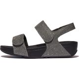 FitFlop Lulu Adjustable Shimmerlux Back-Strap Sandals GRIJS - Maat 37
