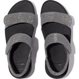 FitFlop Lulu Adjustable Shimmerlux Back-Strap Sandals GRIJS - Maat 37