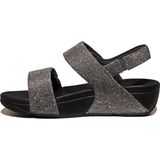 Fitflop Lulu Adjustable Shimmerlux B-st Sandalen Zwart Vrouw