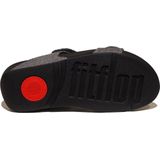 Fitflop Lulu Adjustable Shimmerlux B-st Sandalen Zwart Vrouw