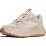 FitFlop - F-Mode Flow - Sneakers - Urban White - Suède/Mesh/Leer