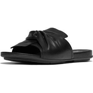 FitFlop - Gracie Soft-Twist - Slippers - All Black - Leer