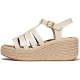 Fitflop - Espadrille Flatform - Sandalen - Zwart - Plateauzool - Hakhoogte 5 cm