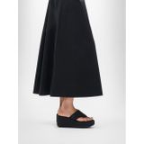 Fitflop - Wedge Toe-Post Sandalen - Zwart - 40 UK, 41 EU