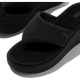 Fitflop - Wedge Toe-Post Sandalen - Zwart - 40 UK, 41 EU