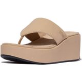 FitFlop - PlatFForms Wedge - Teenslippers - Beige - CushX Tussenzool