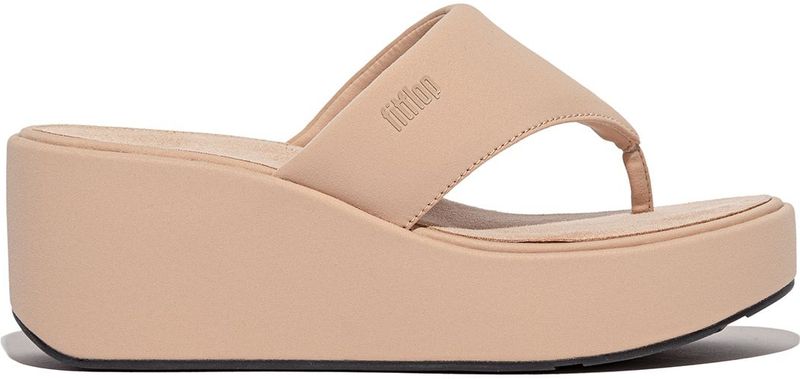 FitFlop - PlatFForms Wedge - Teenslippers - Beige - CushX Tussenzool
