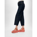 Fitflop - JG1-C24 - Leren Sleehakken - Zwart - Enkelbandje met Gesp