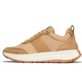FitFlop - F-Mode Flow Sneaker Nylon Suede Mix - Camel Mix - Schoen