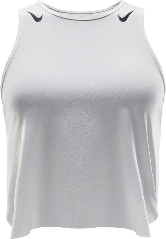 Nike - AeroSwift Dri-FIT ADV - Korte Hardlooptanktop - Wit