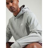 Nike - Club - Hoodie - Donkergrijs Heather - Fleece