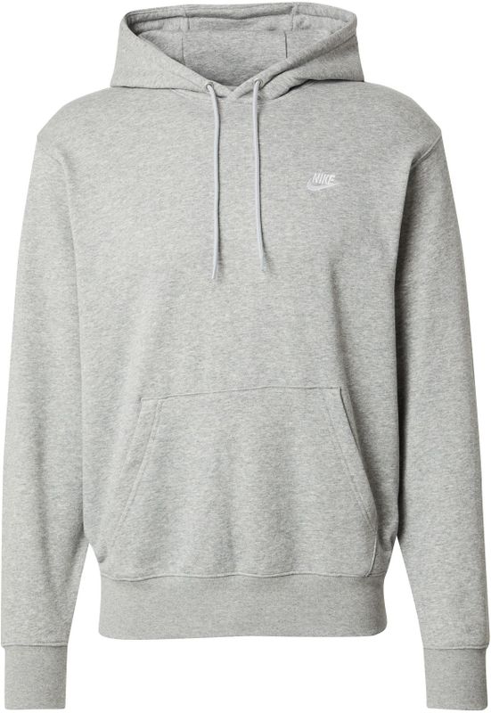 Nike - Club - Hoodie - Donkergrijs Heather - Fleece