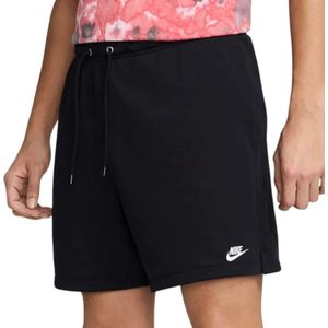 Nike - Club French Terry Flow Short - Korte Broek - Grijs - Sweatstof