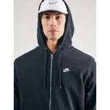 Nike - Club Hoodie - Zwart - Sweatstof