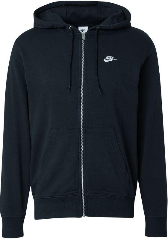 Nike - Club Hoodie - Zwart - Sweatstof