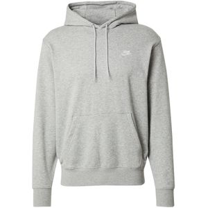 Nike - Club - Hoodie - Donkergrijs Heather - Fleece