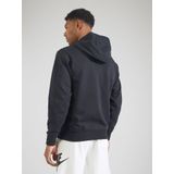 Nike - Club - Sweatshirt - Zwart - Katoen - Met Logo