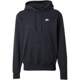 Nike - Club - Sweatshirt - Zwart - Katoen - Met Logo