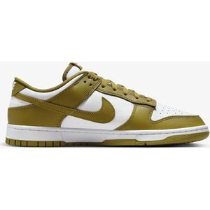 Nike - Dunk Low Retro - Sneakers - Pacific Moss - Leer en Suède