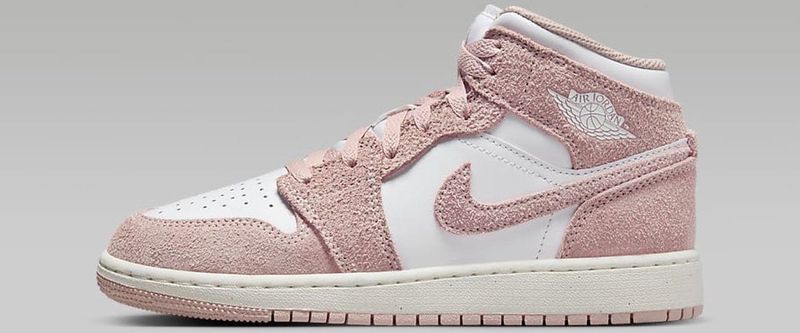 Jordan - 1 Mid SE - Sportschoenen - Roze