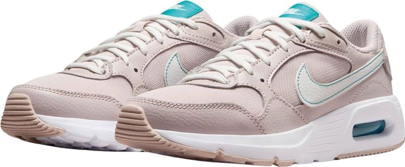 Nike - Air Max SC - Sneakers - Roze - Leer, Stof en Mesh, Max Air Demping