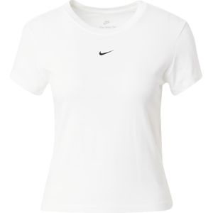 Nike Chill Knit T-shirt Dames - Wit-Zwart - Aansluitende Pasvorm