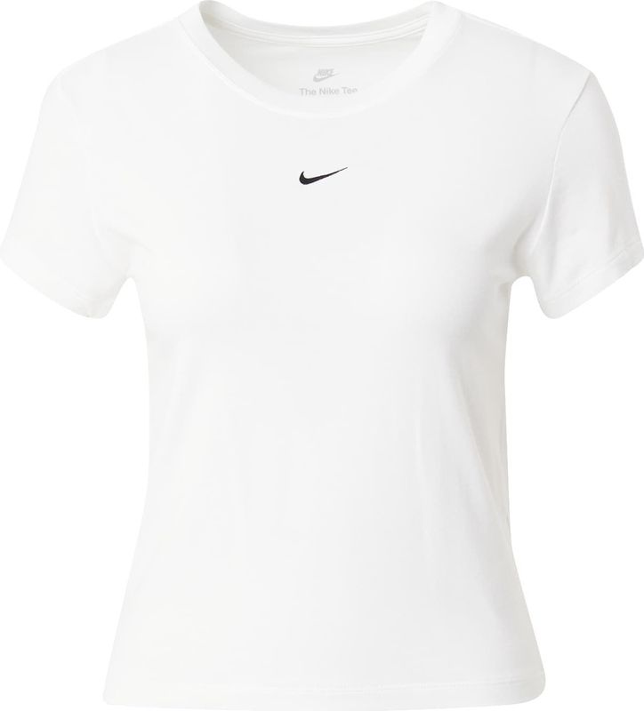 Nike Chill Knit T-shirt Dames - Wit-Zwart - Aansluitende Pasvorm