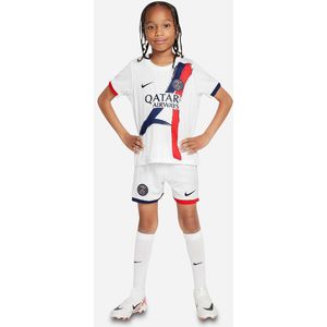 Paris Saint-Germain - 2024/25 Stadium Uit - Driedelig Replica-Voetbaltenue - Wit