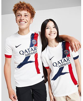 Nike PSG Uitshirt Kinderen 2024/25 - Blauw, Rood, Wit