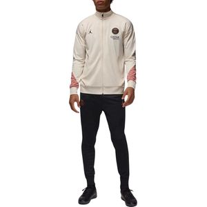 Nike Paris Saint-Germain x Jordan Strike Trainingspak Full-Zip 2024-2025 Gebroken Wit Zwart Roze
