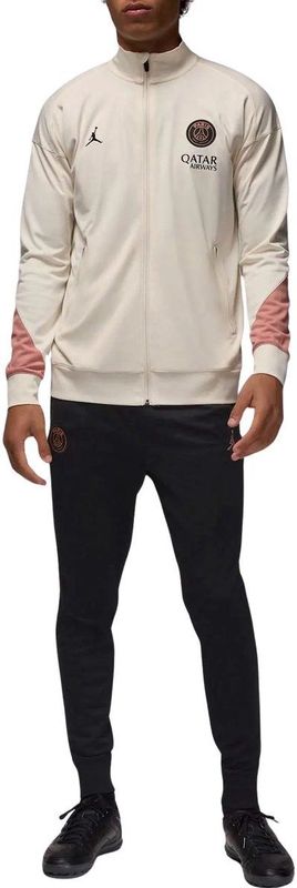 Nike - Paris Saint Germain x Jordan Strike - Trainingspak - Gebroken Wit Zwart Roze - 100% Polyester