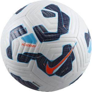 Nike - Academy Football - Wit-Zwartblauw-Hyperrood - Aerowsculpt Technologie