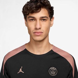 NIKE - psg m nk df strk ss top k3r - Training shirt replica voetbal - Zwart