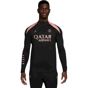 NIKE psg nk df strk drill top k3r Training shirt replica voetbal Zwart