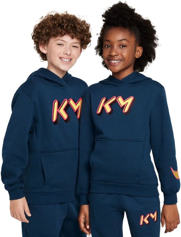 Nike Kylian Mbappé Kinder Sweater - Blauw - Trainingssweater