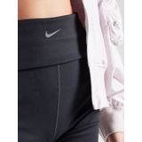 Nike - One - Sportbroek - Zwart - Omvouwbare Tailleband, Zweetafvoerende Stof, Bootcut Design