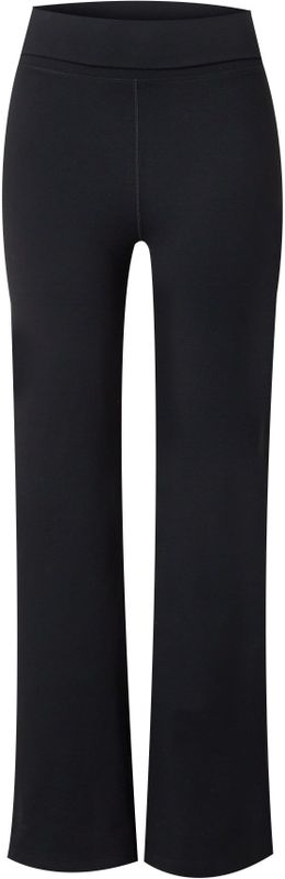 Nike - One - Sportbroek - Zwart - Omvouwbare Tailleband, Zweetafvoerende Stof, Bootcut Design