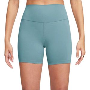 Nike One Dri-FIT Sportlegging Dames Kort Blauw 38