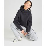 Hoodie - Zwart - Katoen/Polyester - Casual Stijl