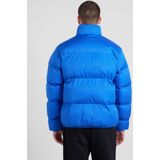 Nike Club Puffer Heren Jassen - Blauw - Maat: S - Katoen Jersey - Foot Locker