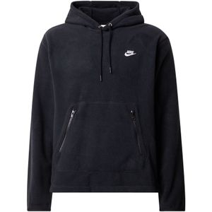 Nike - Club - Hoodie - Zwart - Microfleece