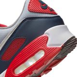 Nike Air Max 90 Heren Sneakers Grijs Rood