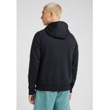 Nike primary dri-fit uv multifunctionele hoodie in de kleur zwart