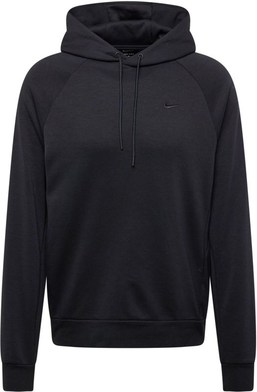 Nike primary dri-fit uv multifunctionele hoodie in de kleur zwart