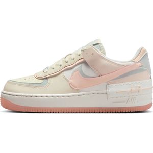 Nike Air Force 1 Shadow - Crimson Tint Coconut Milk - Sneakers Dames